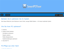 Tablet Screenshot of de.smartpcfixer.com